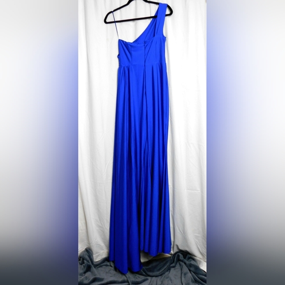 NWT Diamonds Are Forever Floor Length Gown Size S in Royal Color by Fashion Nova - Picture 3 of 9